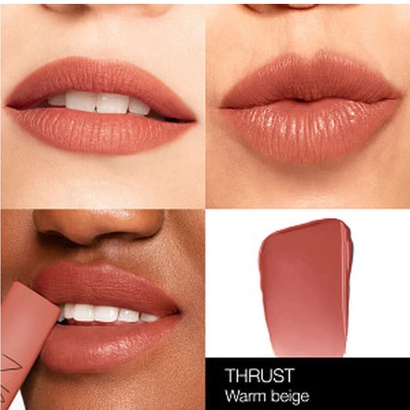 NARS AIR MATTE LIP COLOR THRUST WARM BEIGE - Picture 3 of 6